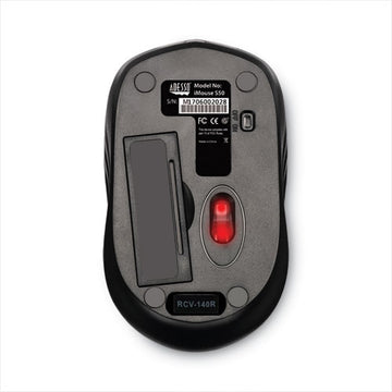 Adesso Imouse S50 Wireless Mini Mouse, 2.4 Ghz Frequency-33 Ft Wireless Range, Left-right Hand Use, Black freeshipping - TVN Wholesale